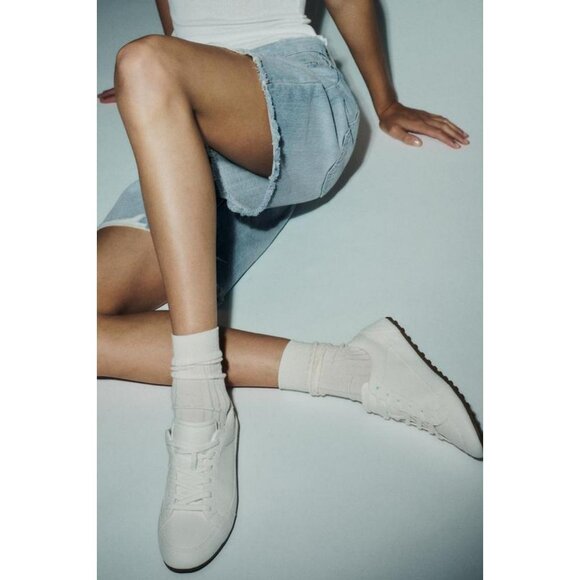 ZARA DERBY TRAINERS - Picture 1 of 8